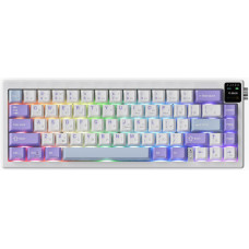 Бездротова механічна клавіатура Ajazz AK650 Flying Fish Switch - Purple (AK650-FF-PWB)