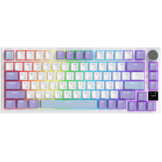 Клавіатура Ajazz AK820 PRO 75% Flying Fish Switch White RGB (AK820PRO-FF-PWB)