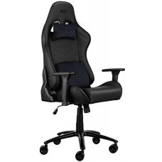 Крісло 2E GAMING BUSHIDO II, ПУ шкіра, 3D-Armrests, чорний 2E-GC-BUS-BK