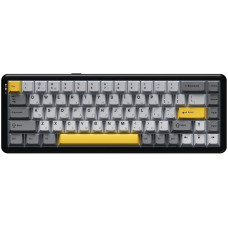 Клавіатура механічна Ajazz AK680 MAX (8+8K) Magnetic Switch RGB Wireless/BT/USB Black AK680-M-BGY-A