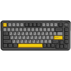 Ігрова клавіатура Ajazz AK820 MAX Magnetic switches-Black-Gray-Yellow-RGB AK820MAX-WM-BGY