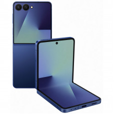 Смартфон Samsung Galaxy Flip 7 5G (F766) 12/512ГБ, блакитний сріблястий SM-F766BDBHSEK