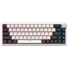 Бездротова механічна клавіатура GamePro Asgard Valhalla  (MK210W Pro) 65% QLAB orange switches