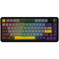 Клавіатура механічна Ajazz AK820 MAX PLUS Daydream Switch RGB Wireless/BT/USB Black AK820MAX-DD-BGY