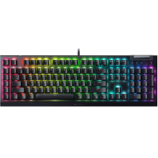Клавіатура механічна Razer BlackWidow V4 X 110key, Green Switch, чорний RZ03-04700800-R3R1