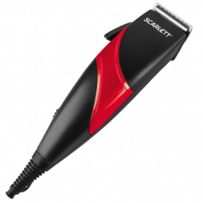 Машинка для стрижки SCARLETT SC - HC63C24 чорний з червоним