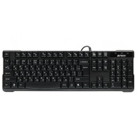 Клавіатура A4-Tech KR-750 USB, чорна, 103 keys, Win.Vista x86 Comfort Rounded Edge keyboard