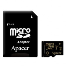 Карта пам'яті microSDXC (UHS-1) Apacer 64GB class 10 (adapter SD)