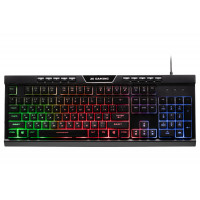 Клавіатура 2E GAMING KG300 LED USB Black UKR