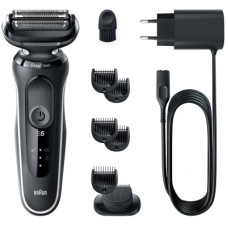 Електрична бритва Braun Series 5 51-W1500s чорна/біла