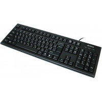 Клавіатура A4-KR-85 PS/2, чорна,Comfort Rounded Edge keyboard