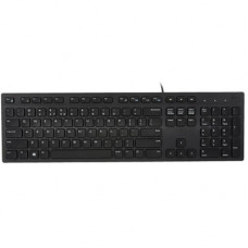 Клавiатура Dell Multimedia Keyboard-KB216 Ukrainian (QWERTY) - Black 580-AHHE