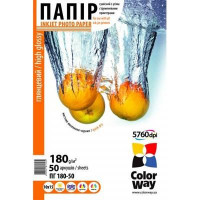Папір CW глянц. 180г/м 10x15 PG180-50 карт.уп.