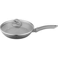 Сковорода з кришкою Ardesto Gemini Gourmet Vasto, 24см, алюміній AR1924GSL