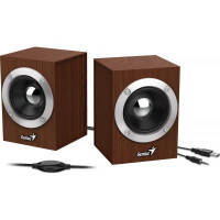 Акустична система Genius SP-HF280 2.0 USB, mini-jack, дерево 31730028400