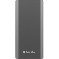 Power Bank ColorWay 20 000 mAh Full (USB QC3.0 + USB-C Power Delivery 22.5W) Gray