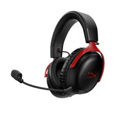 Гарнiтура HyperX Cloud III WL USB-A/USB-C Black/Red 77Z46AA