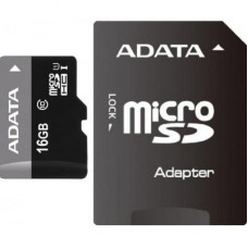 Карта пам'яті microSDHC A-data Premier 16Gb Class 10 (adapter SD)