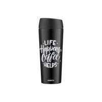 Термокухоль Ardesto Coffee Time, 450мл, чорний AR2645BC