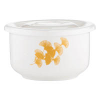 Салатник з кришкою Ardesto Sunny day, 10см, порцеляна, білий AR3492