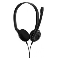Гарнітура ПК стерео On-Ear EPOS PC 3 Chat, 2x mini-jack, uni mic, 2м, чорний 1000430