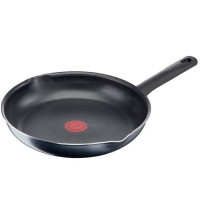 Сковорода з кришкою Tefal Family Day, 26см, алюміній/скло, чорний B5660553UA