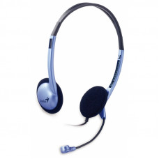 Гарнітура Genius HS-02B 3.5mm Blue 31710037100