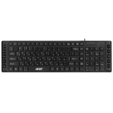 Клавіатура Acer OKW010, 115key, USB-A, EN/UKR/RU, чорний ZL.KBDEE.012