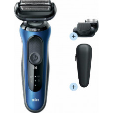 Електрична бритва Braun Series 6 61-B1500s синя/чорна