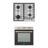 Комплект вбудованої техніки Ventolux TOLEDO 6 MT (BK/X) + HG640-DA3 CS (X)