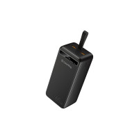 Power Bank ColorWay 40 000 mAh Powerful (USB QC3.0 + USB-C Power Delivery 65W) Black