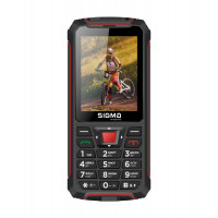 Мобільний телефон Sigma Х-treme PR68 Black-red