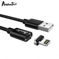 Кабель Avantis AC-95i MagJet Lightning USB Black