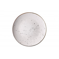 Тарілка обідня Ardesto Bagheria Bright white, 26см, кераміка AR2926WGC