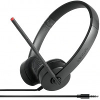 Гарнітура ПК стерео On-ear Lenovo Analog Headset, mini-jack, 1.2м, чорний 4XD0K25030