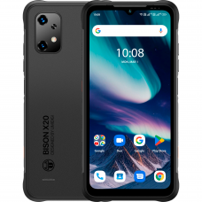 Смартфон UMIDIGI BISON X20 NFC 6/128ГБ, 2SIM,чорний 6973553523750