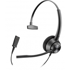 Гарнітура комп'ютерна моно On-ear Poly EncorePro 310, Quick Disconnect, чорний 77T43AA