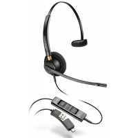 Гарнітура комп'ютерна моно On-ear Poly EncorePro 515-M, USB-A, чорний 783R1AA