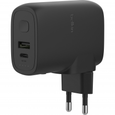 Зарядний пристрій мережевий Belkin 25Вт USB-С PD, PowerBank 5000мА·год, чорний BPZ003BT1MBK-B6