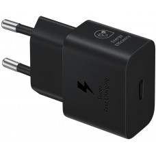 Зарядний пристрій мережевий Samsung 25Вт USB-С, чорний EP-T2510NBEGEU