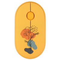 Миша 2E MF300 FLORA:POPPY Silent WL BT, жовтий 2E-MF300WFLORAYW