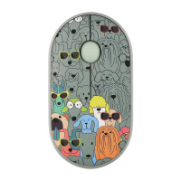 Миша 2E MF300 PETS:DOGS Silent WL BT, зелений 2E-MF300WPETSGN