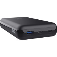 Акумулятор портативний літій-іонний power bank Trust Laro, 20000 мА·год, чорний 25240_TRUST