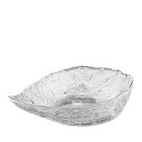 Салатник Ardesto Leaf, 17.5см, скло, прозорий AR5008