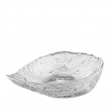 Салатник Ardesto Leaf, 17.5см, скло, прозорий AR5008