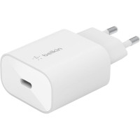 Зарядний пристрій мережевий Belkin 25Вт USB-С PD PPS WCA004VF1MWH-B5
