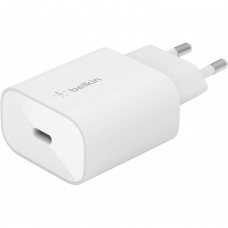 Зарядний пристрій мережевий Belkin 25Вт USB-С PD PPS WCA004VF1MWH-B5