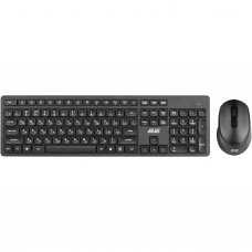 Комплект клавіатура та миша 2E MK420 WL, EN/UK, чорний 2E-MK420WB_UA