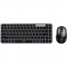 Комплект клавіатура та миша 2E MK430 WL/BT, EN/UK, сіро-чорний 2E-MK430WBGR_UA