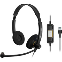 Гарнітура комп'ютерна стерео On-Ear EPOS IMPACT SC 60 USB ML, USB, Чорний 1000551